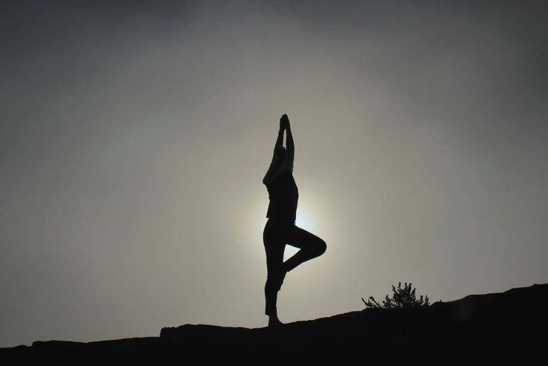 Online yoga class